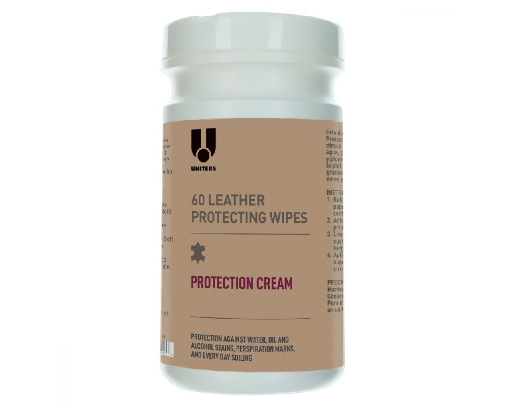 UNITERS Leather Protection Cream 60 Wipe Tub