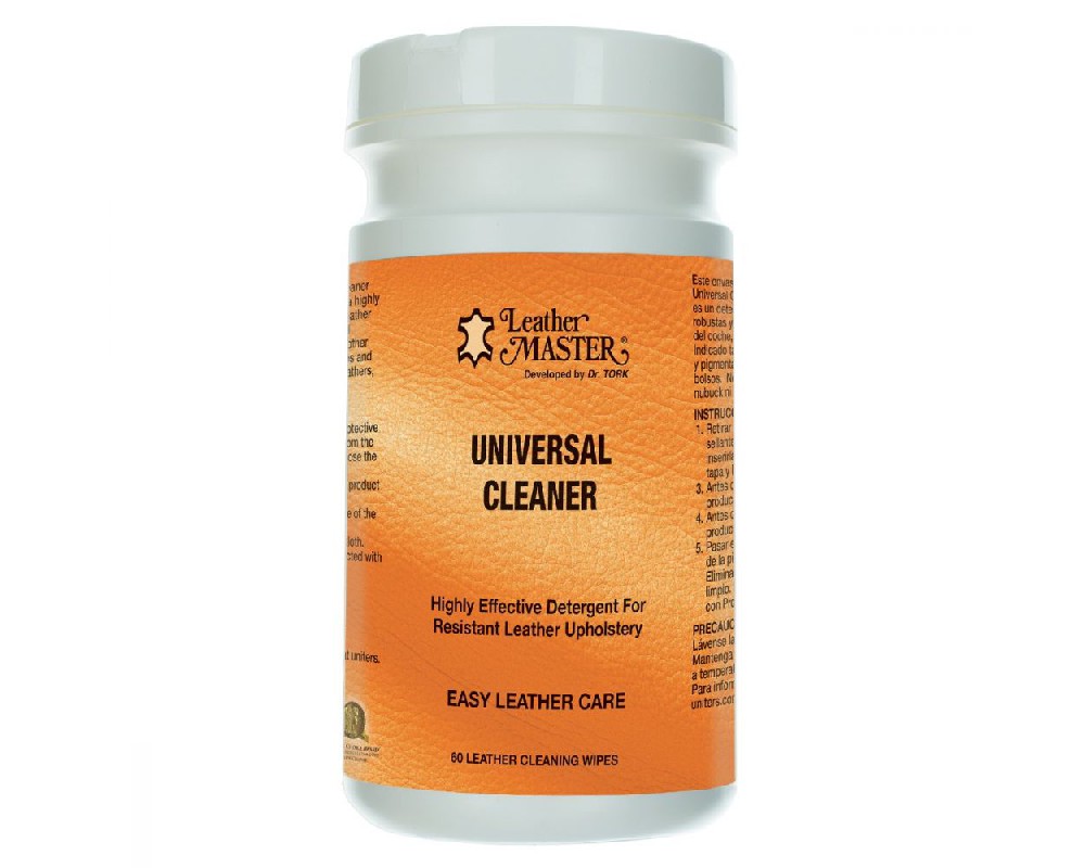 Leather Master Universal Cleaner Wipe 60 Count Tub