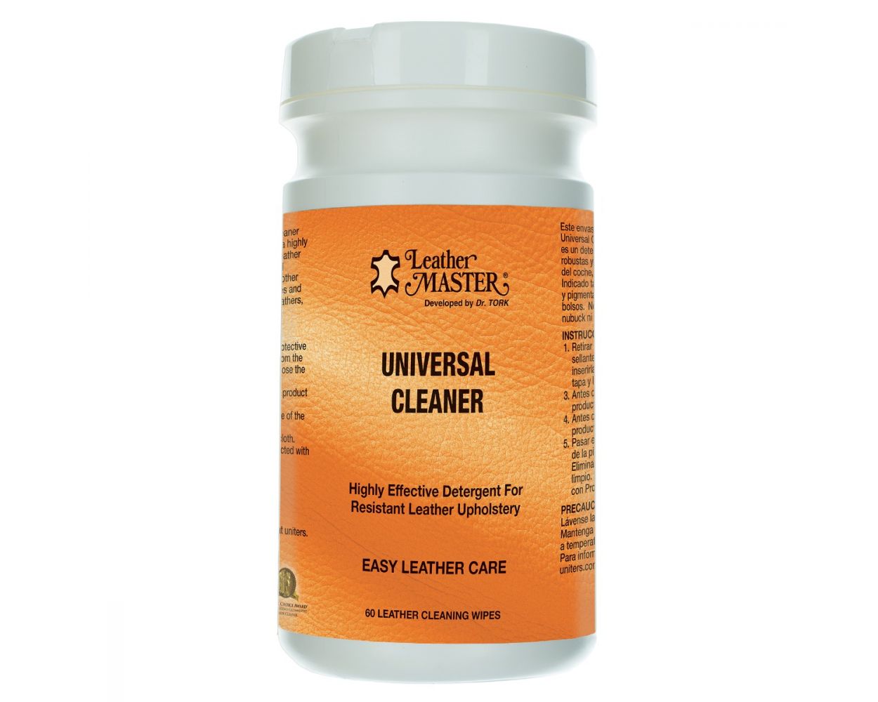 Leather Master Universal Cleaner Wipe 60 Count Tub