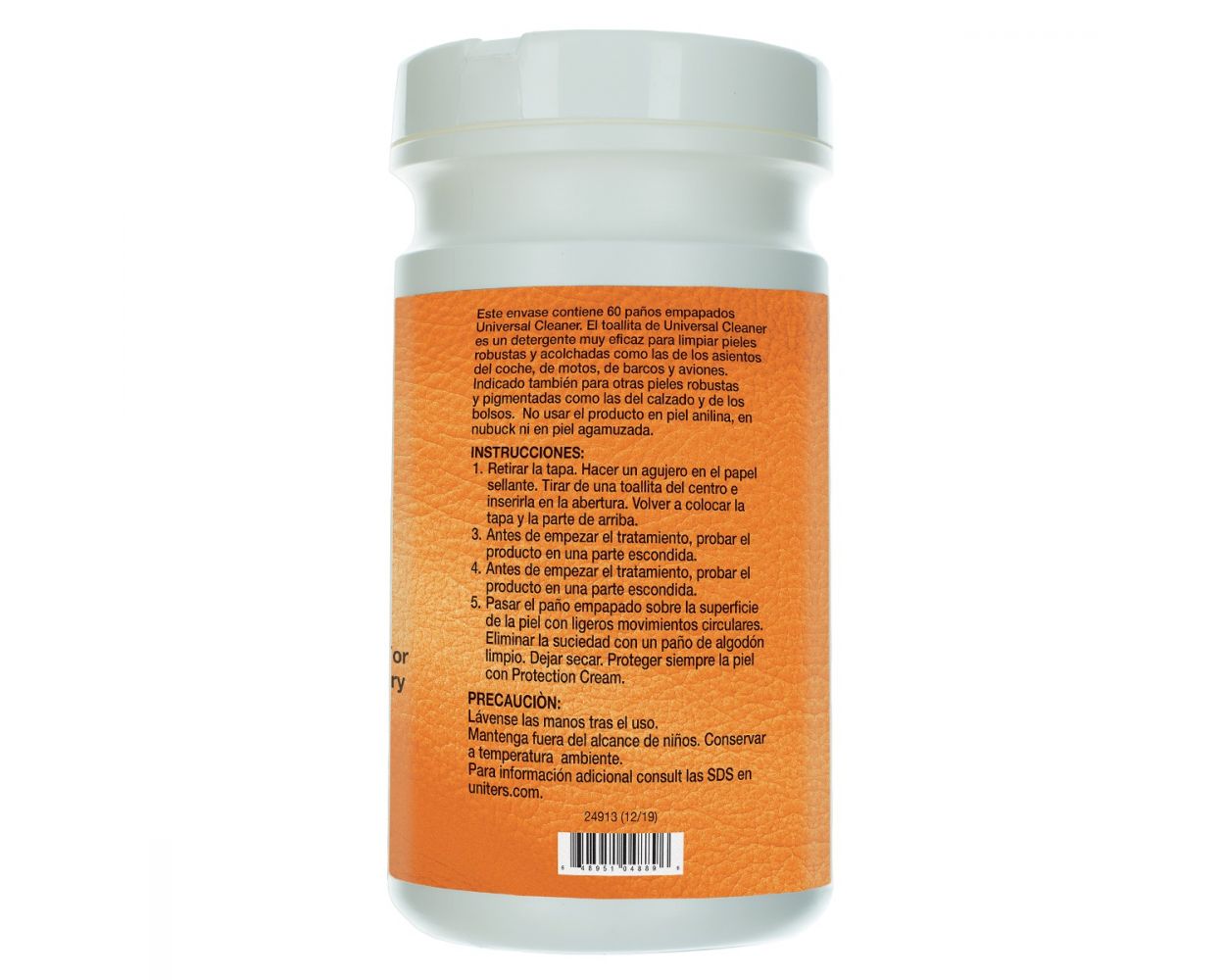 Leather Master Universal Cleaner Wipe 60 Count Tub