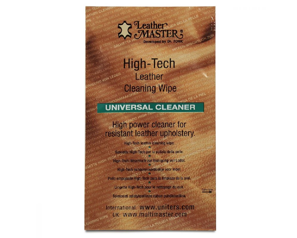 LEATHER MASTER UNIVERSAL CLEANER WIPES